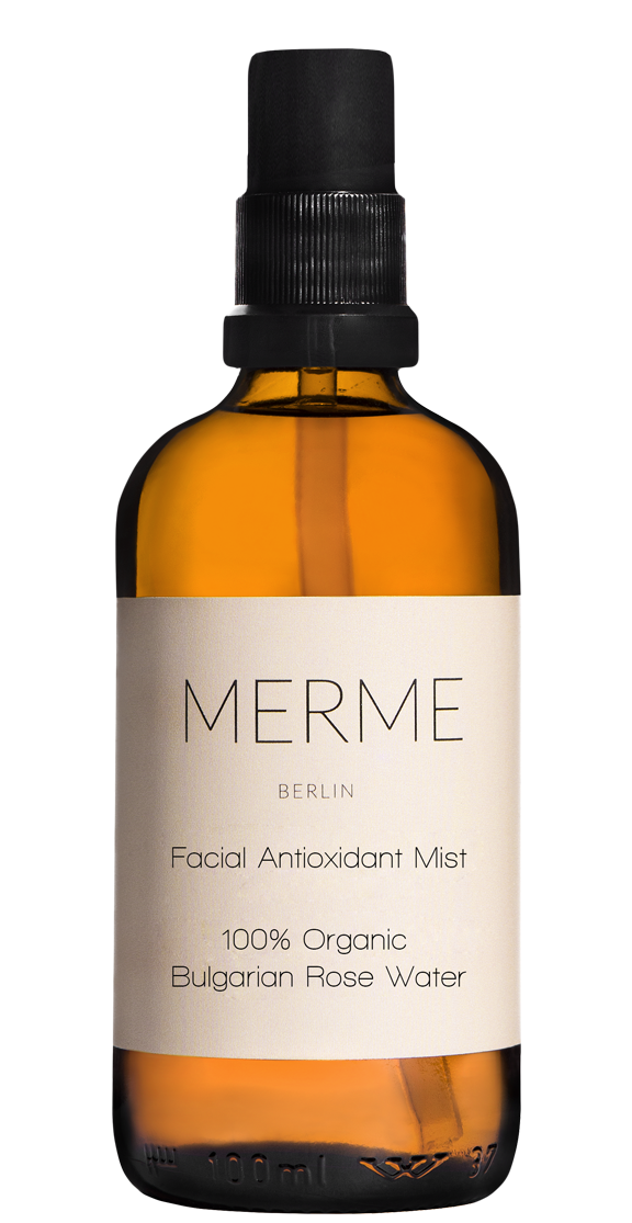 Merme Facial Antioxidant Mist Rosenwasser-Spray