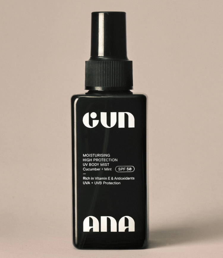 UV Body Mist SPF 50, Gurke & Minze