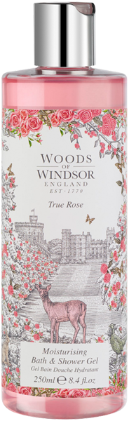 True Rose Moisturising Bath & Shower Gel