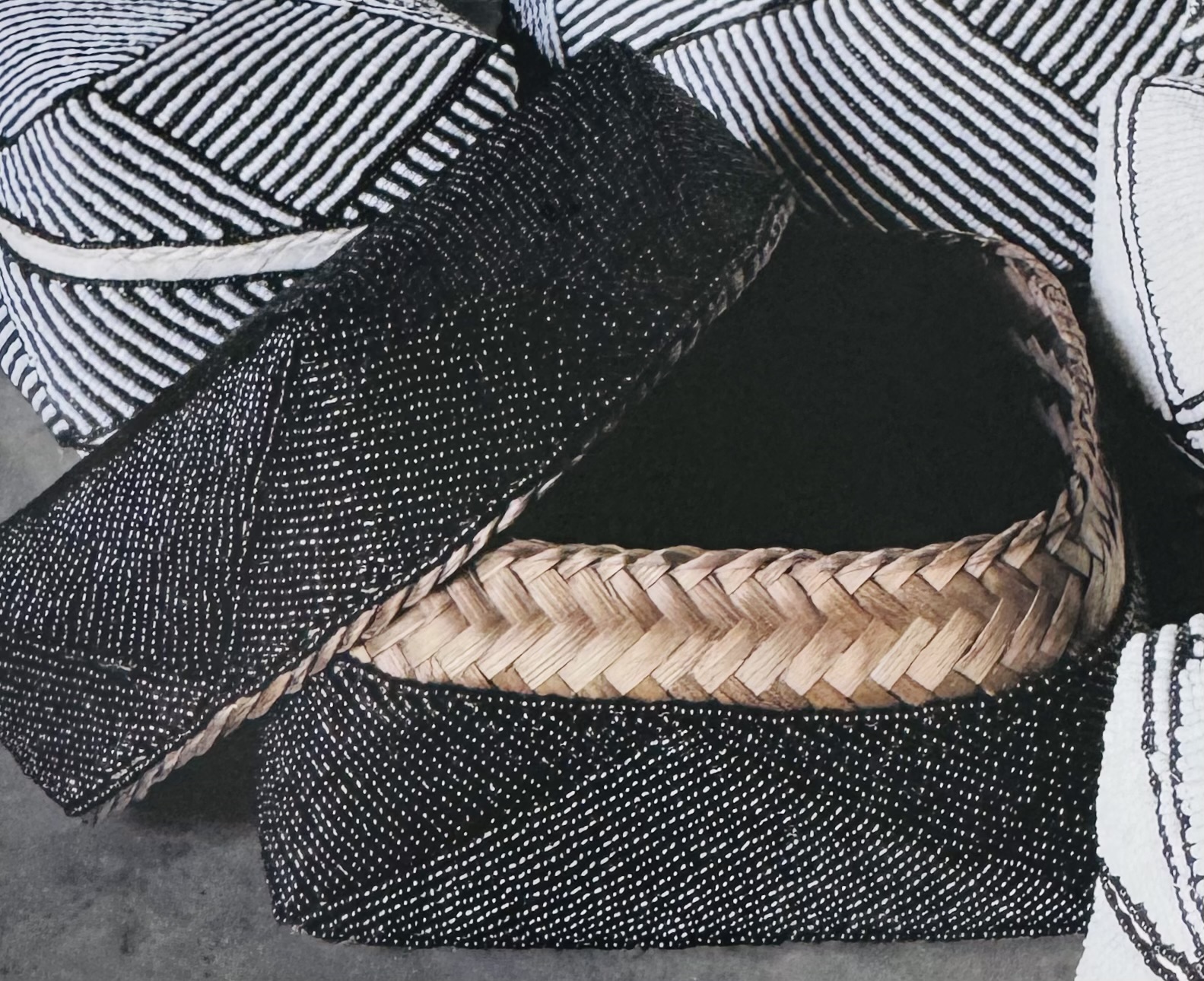 Perlenbox XL, schwarz