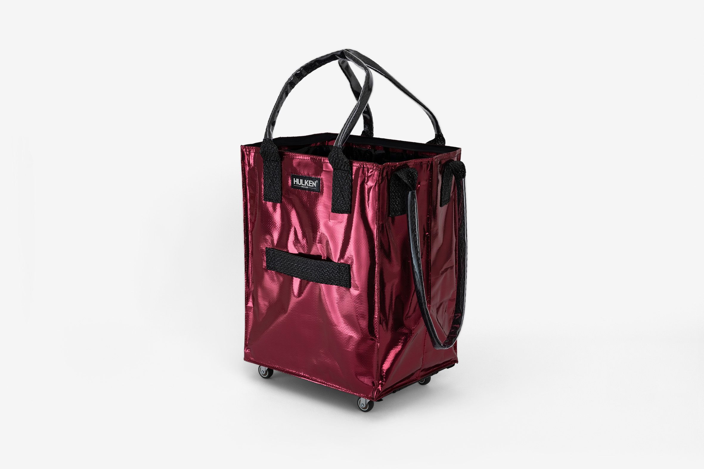 Rolltasche - medium, red