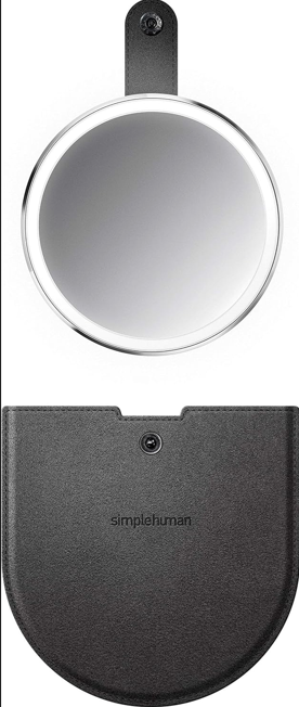 Simplehuman Sensor Mirror Compact 3fach Vergrößerung Taschenspiegel