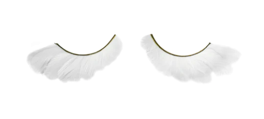 falsche Wimpern Schwan