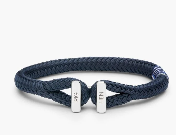 Armband Icy Ike Navy/Silver Gr. M/L