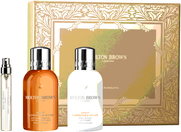 Sunlit Clementine & Vetiver Geschenkset