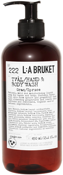 222 Hand & Body Wash Fichte