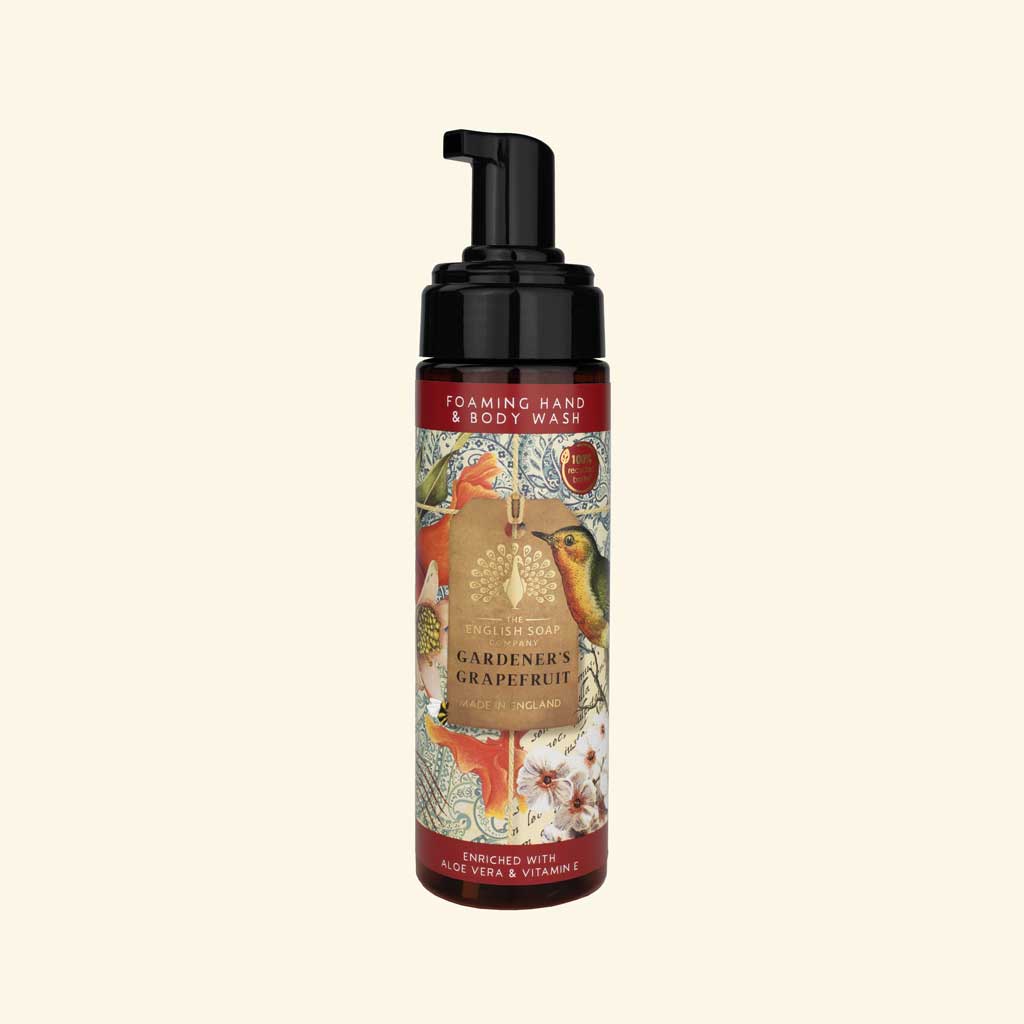 Foaming Hand & Body Wash, Gardeners Grapefruit