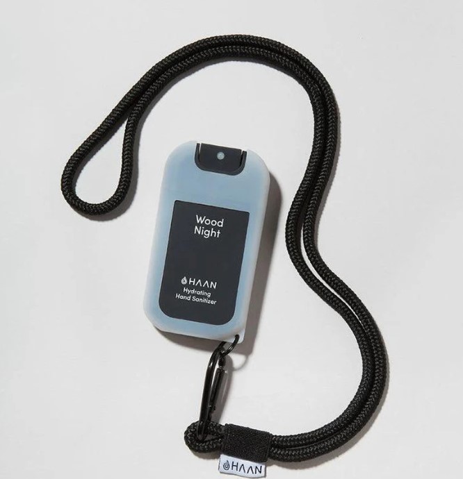 Desinfektions-Hülle Lanyard-Black