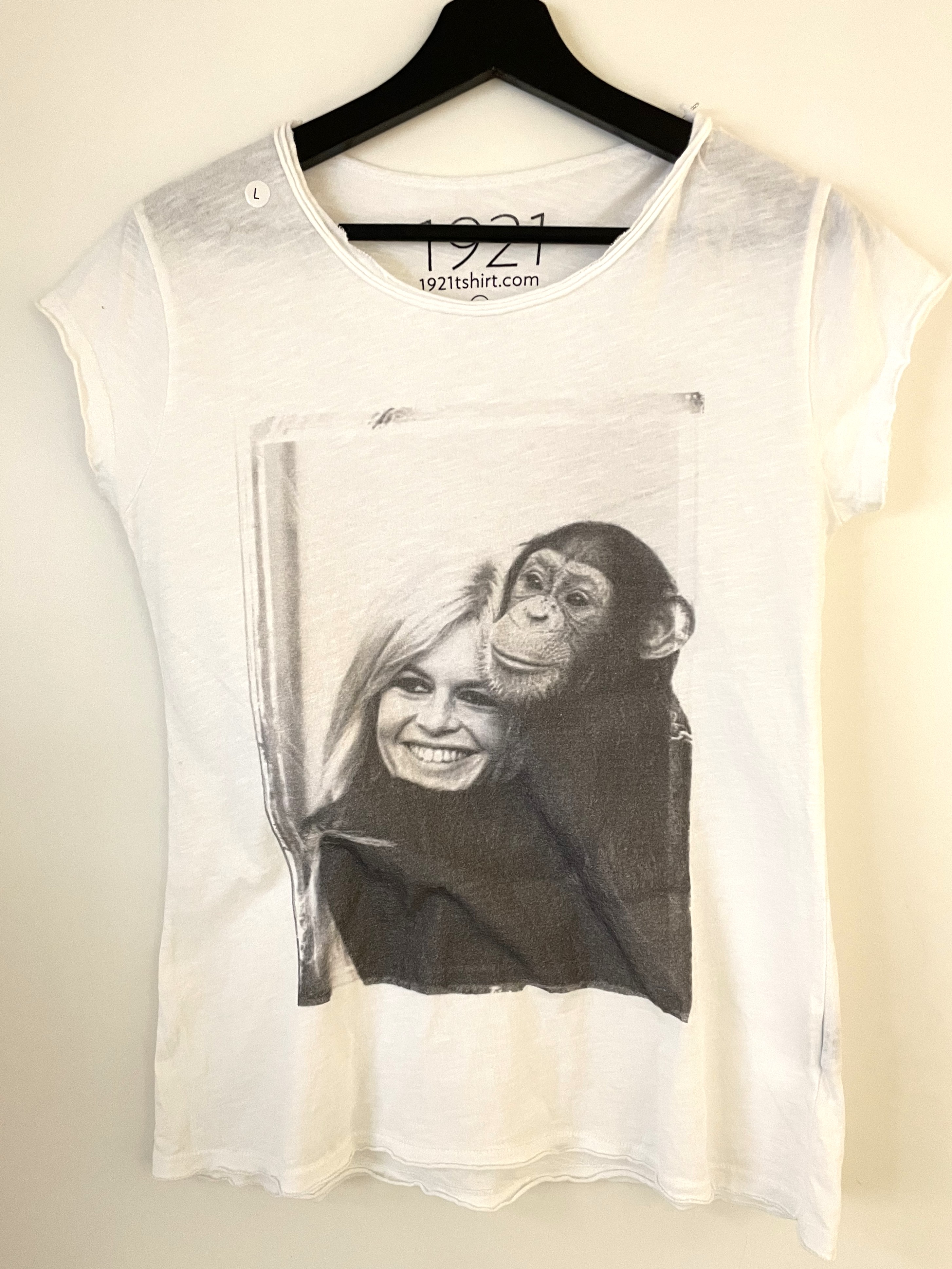 Brigit Bardot mit Affe Größe: L