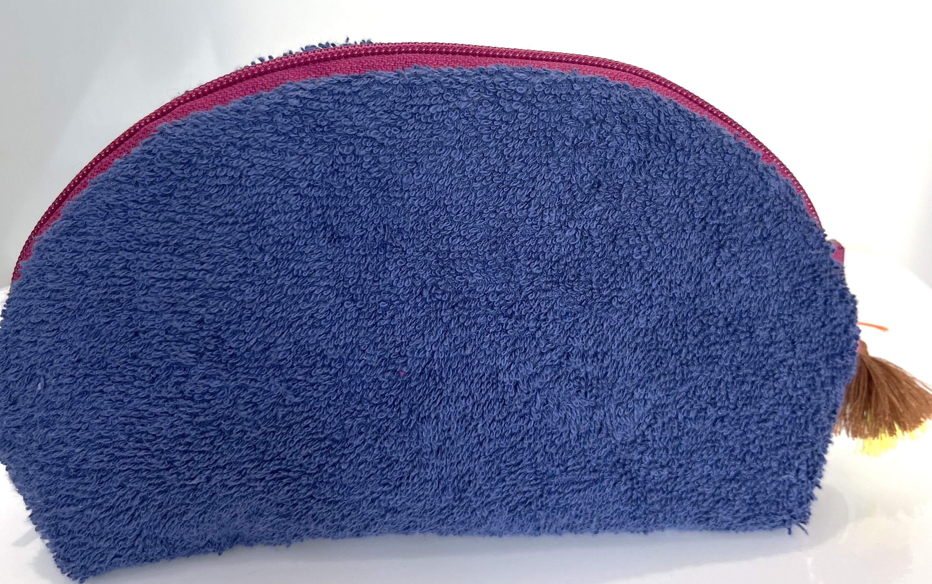 IMG_0765 Farbenfreunde Frottee Kosmetiktasche, blau