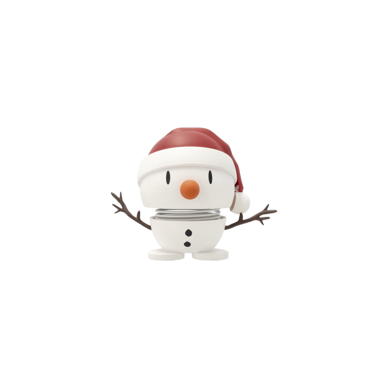 33689 Santa Snowman soft S, white