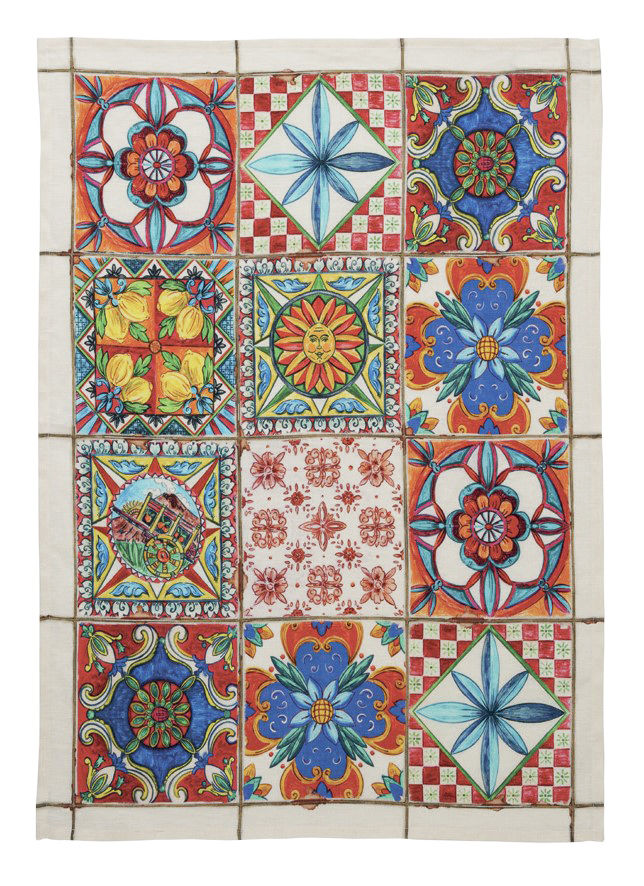 Küchentuch Camastra Rosso