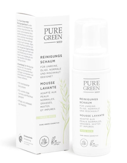 Reinigungsschaum bei unreiner Haut und Pickel