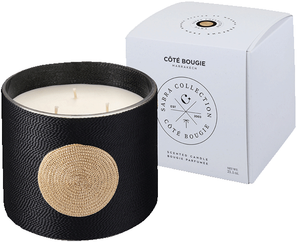 6111259026162_002 Duftkerze Sabra, Dana Noir, Rose Oud