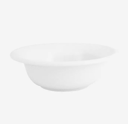Rasierschale Porzellan, weiß