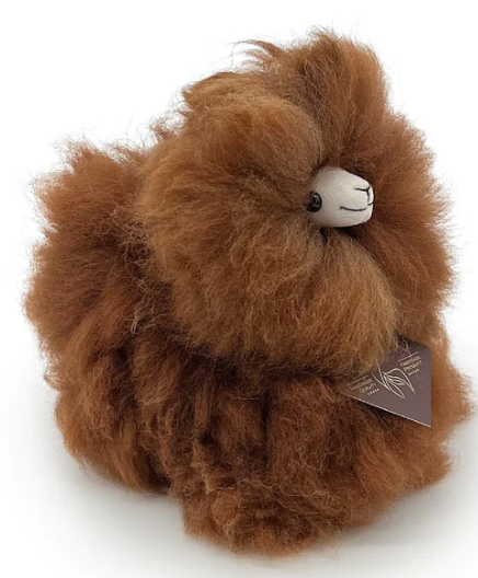 Mini-15cm-Walnuss-100007564 FLUFFY Monsters Alpaka Walnuss 15cm