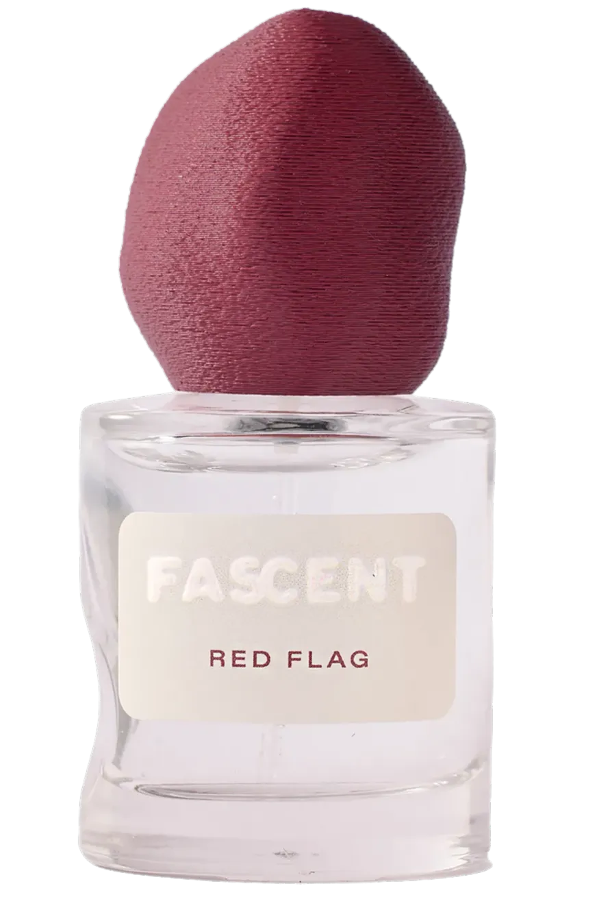 Eine Flasche 30ml Duft Red Flag von Fascent