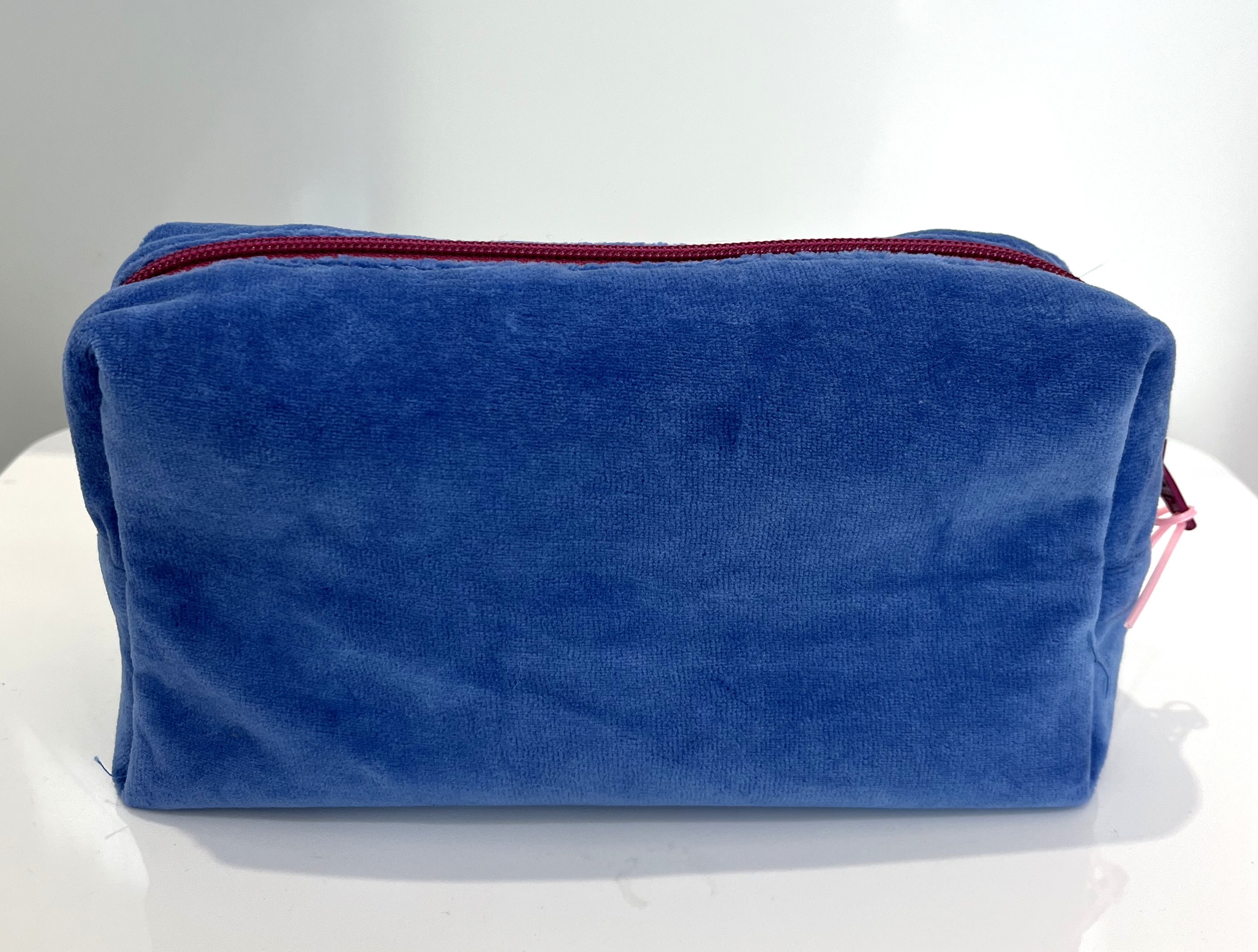 IMG_0774 Toilettentasche, Nicky, Samt-hellblau