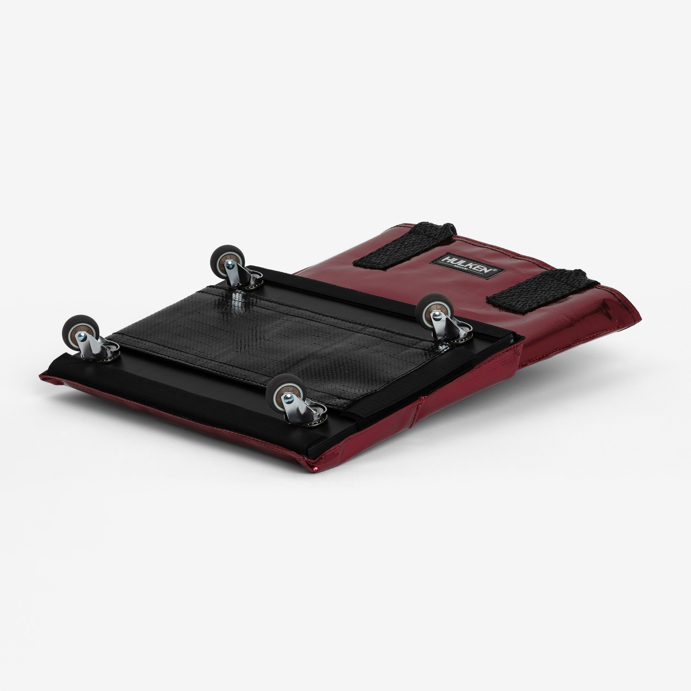 Rolltasche - medium, red