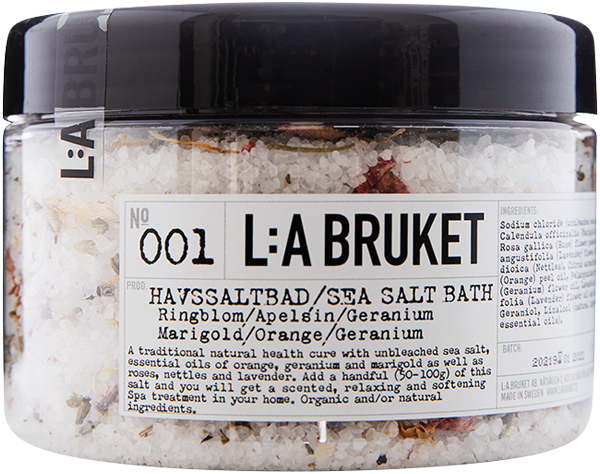 001 Bath Salt Marigold/Orange/ Geranium