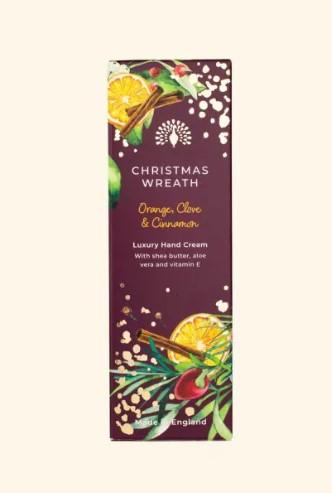 Christmas Wreath Luxury Hand Cream