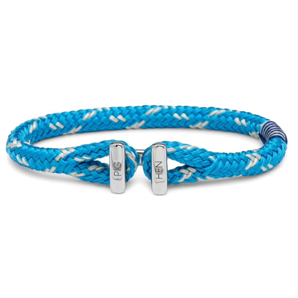 icy-ike-light-blue-ivory-silver Armband Icy Ike Light Blue Ivory Silver Gr. M