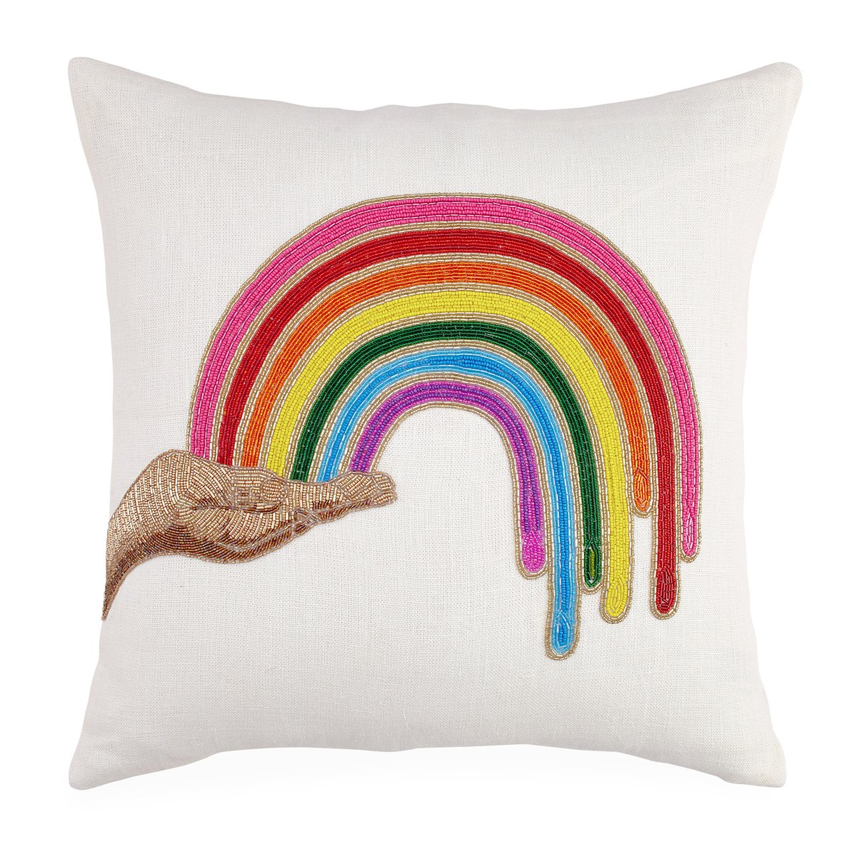 rainbow_hand_beaded_pillow_x1200 Rainbow Kissen 20x20