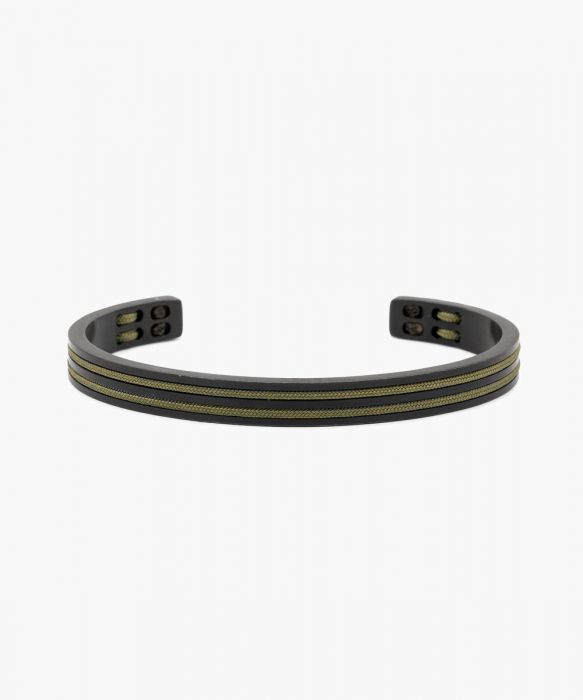 Armreif Navarch Double Army Black Gr. S/M