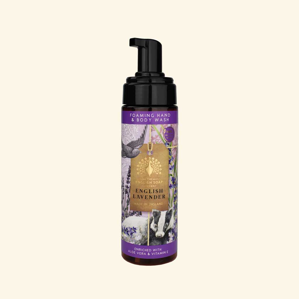 Foaming Hand & Body Wash, English Lavender